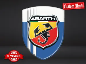 Fiat Abarth Striscione Vetri Auto Robusto Alta Qualità Professionale